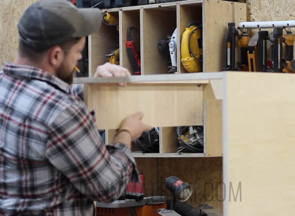 Table Saw Outfeed Table Step-12