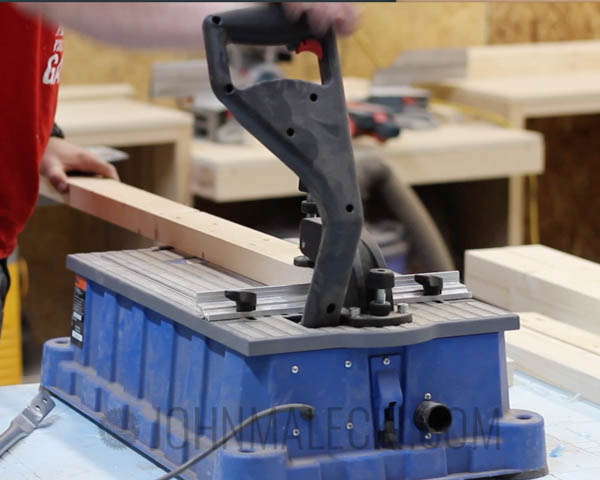 Table Saw Outfeed Table Step-3