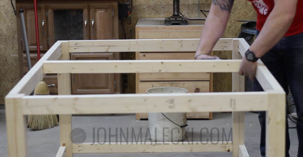 Table Saw Outfeed Table Step-5