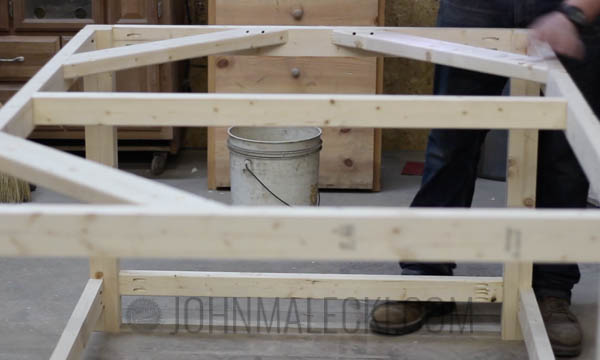 Table Saw Outfeed Table Step-6