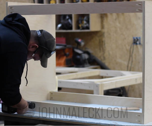 Table Saw Outfeed Table Step-9
