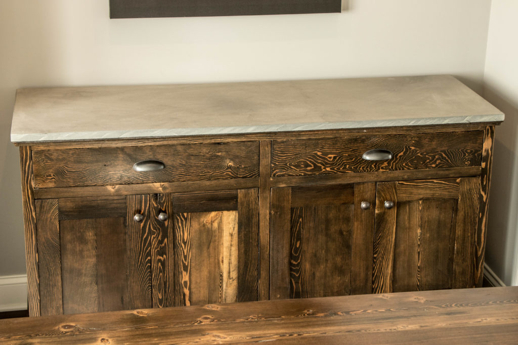 Reclaimed Wood Cabinet 