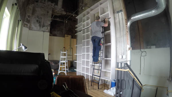 How To Build A Giant Bookshelf -27