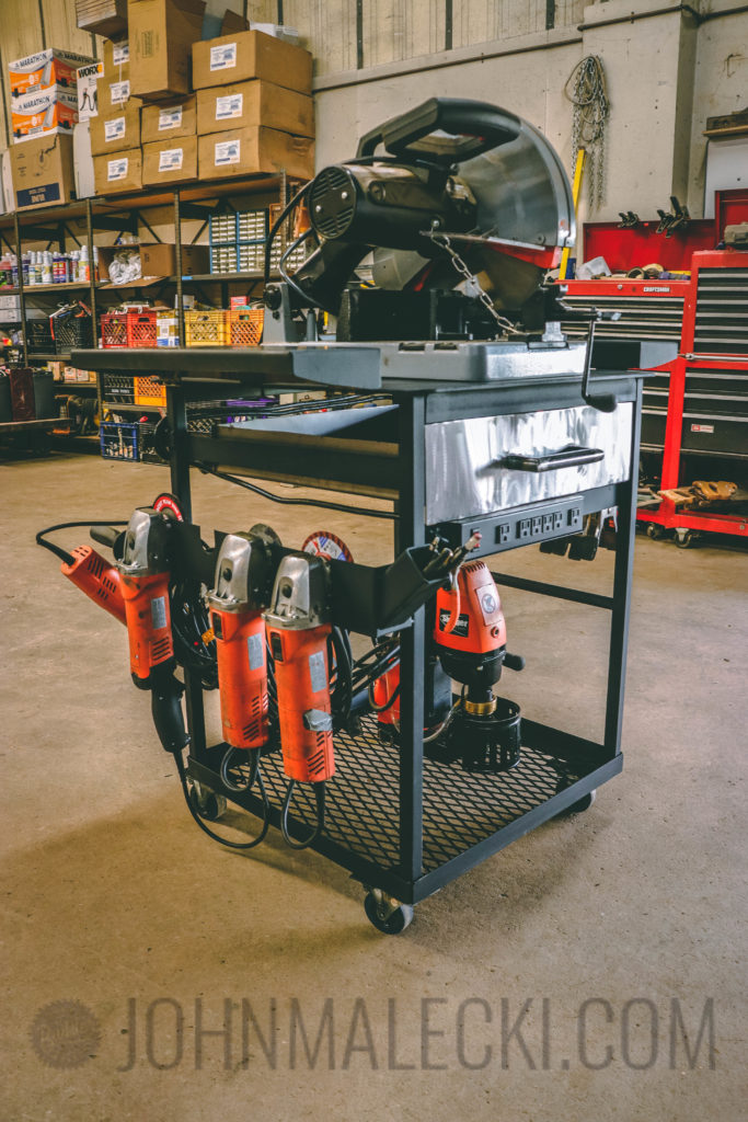 Metal Tool Cart 