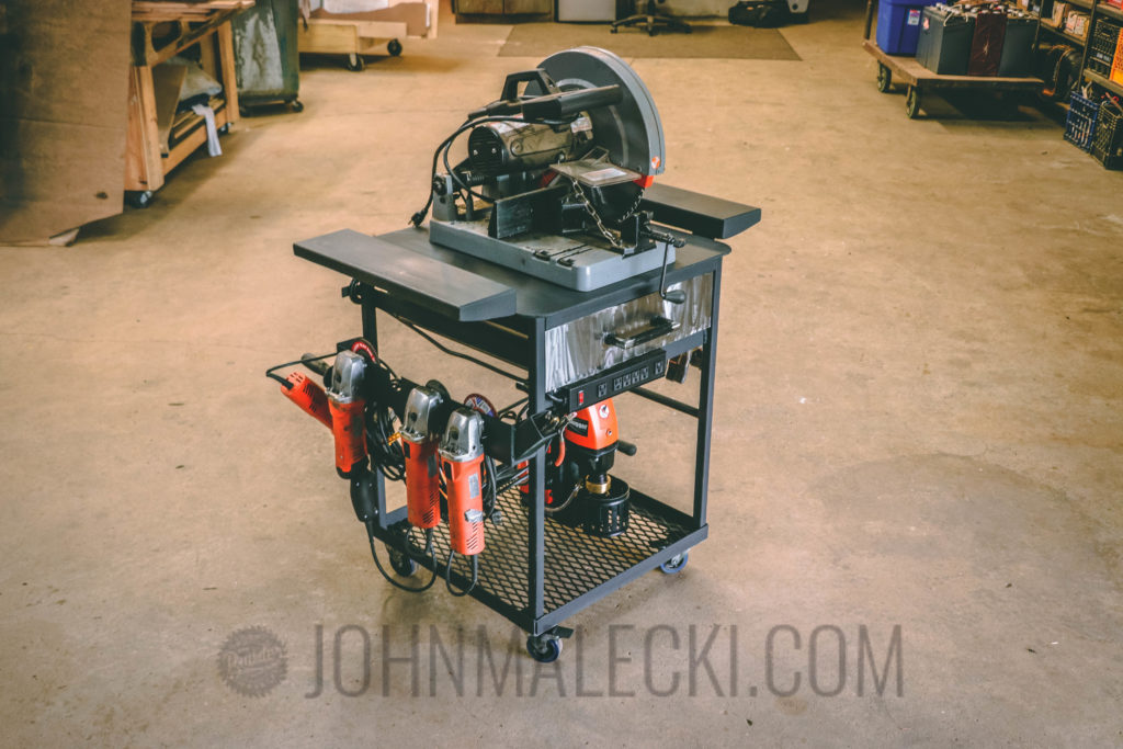 Metal Tool Cart 