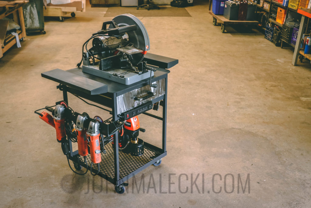 Metal Tool Cart 