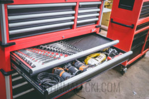 46" High Capacity Milwaukee Toolbox Slim Drawer