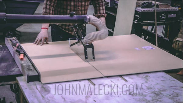 Industrial Barn Door - Panel Cutting -