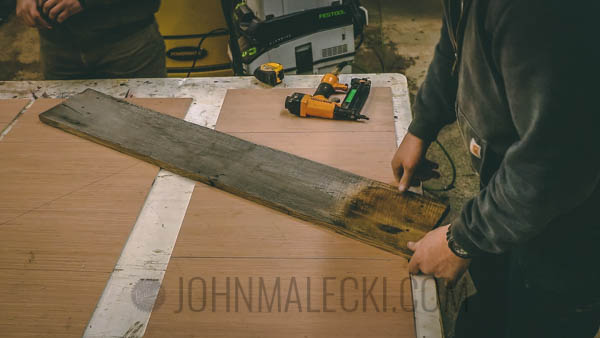 Industrial Barn Door - Panel Layout-