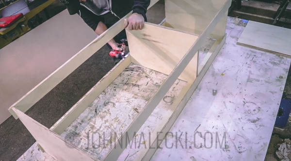 Outfeed Storage Bench - Assemble Carcass (1 of 1)