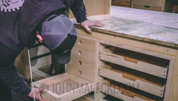 Outfeed Storage Bench -Final Assemble (1 of 1)