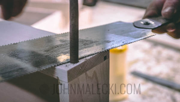 Outfeed Storage Bench -Plug Holes (1 of 1)