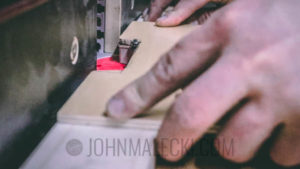 Outfeed Storage Bench - Route Handles (1 of 1)