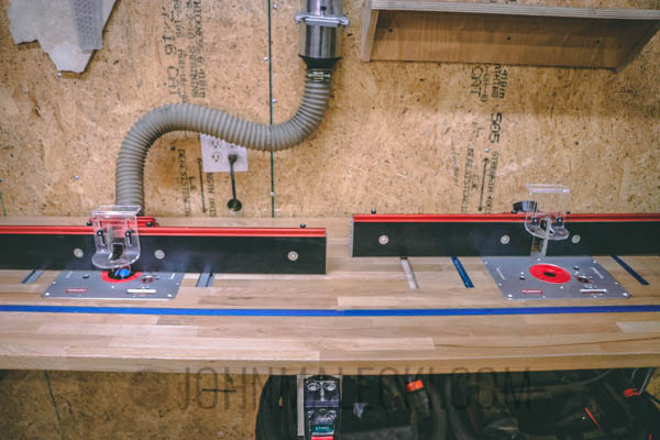 Router Table Double Lifts