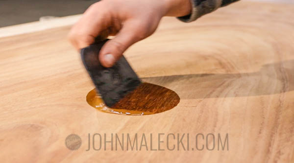 Live Edge Slab - Rubio Monocoat 