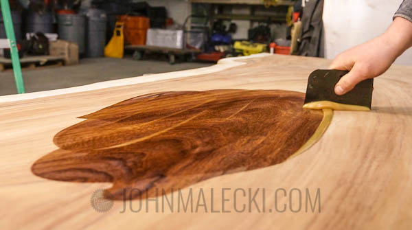 Live Edge Slab - Rubio Monocoat 