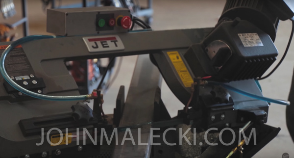 River Table Build- Cut Metal To Length