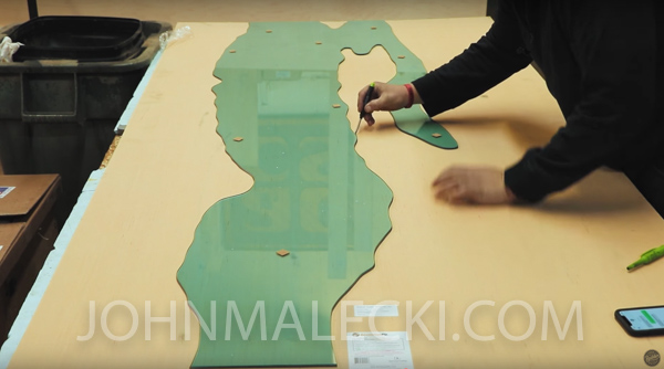 River Table Build- Trace Template 