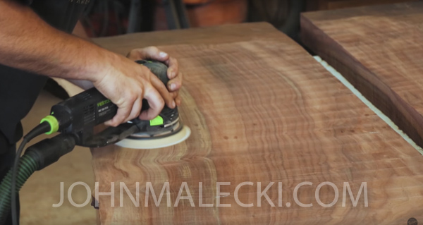 River Table Build- Sand Slabs 