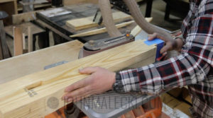 Sawhorse Clean Up Edges 