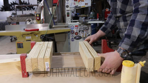 Sawhorse - Glue Up Top & Feet 