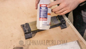Hand Plane Sharpening - Lubricant 