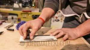 Hand Plane Sharpening- Ruler Trick 