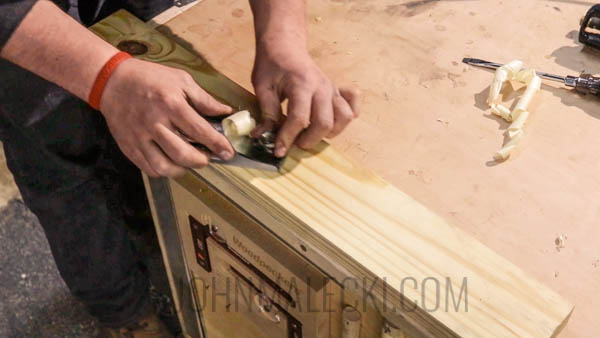 Hand Plane Sharpening - Shavings 