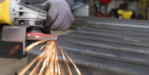 Bevel Edges on Base for Sofa Table 