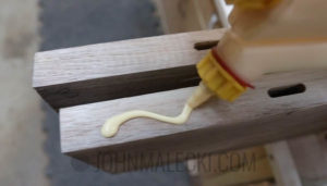 Assemble top for Sofa Table 