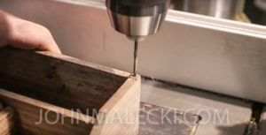 Post-it Desk Organizer - Cut Plug Holes 