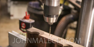 Post-it Desk Organizer - Cut Plug Holes 