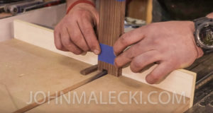 Post-it Desk Organizer - Cut Box Joints 