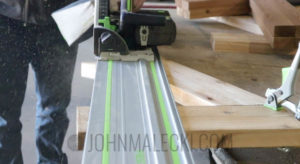 Paracord Seat Adirondack_-Cut Legs to Final Size 