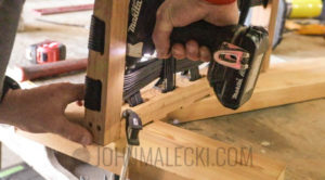 Paracord Seat Adirondack_-Chair Base Assembly 