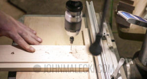 Drill Charging Station Cut & Attach Face Frame 