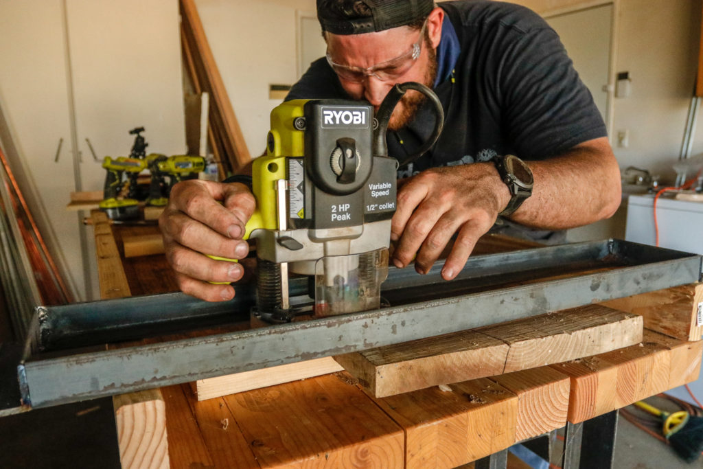 Router Flattening jig