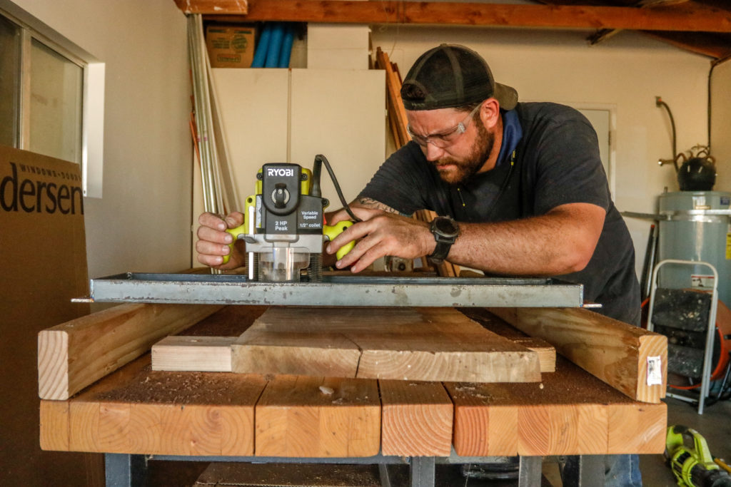 Router Flattening jig
