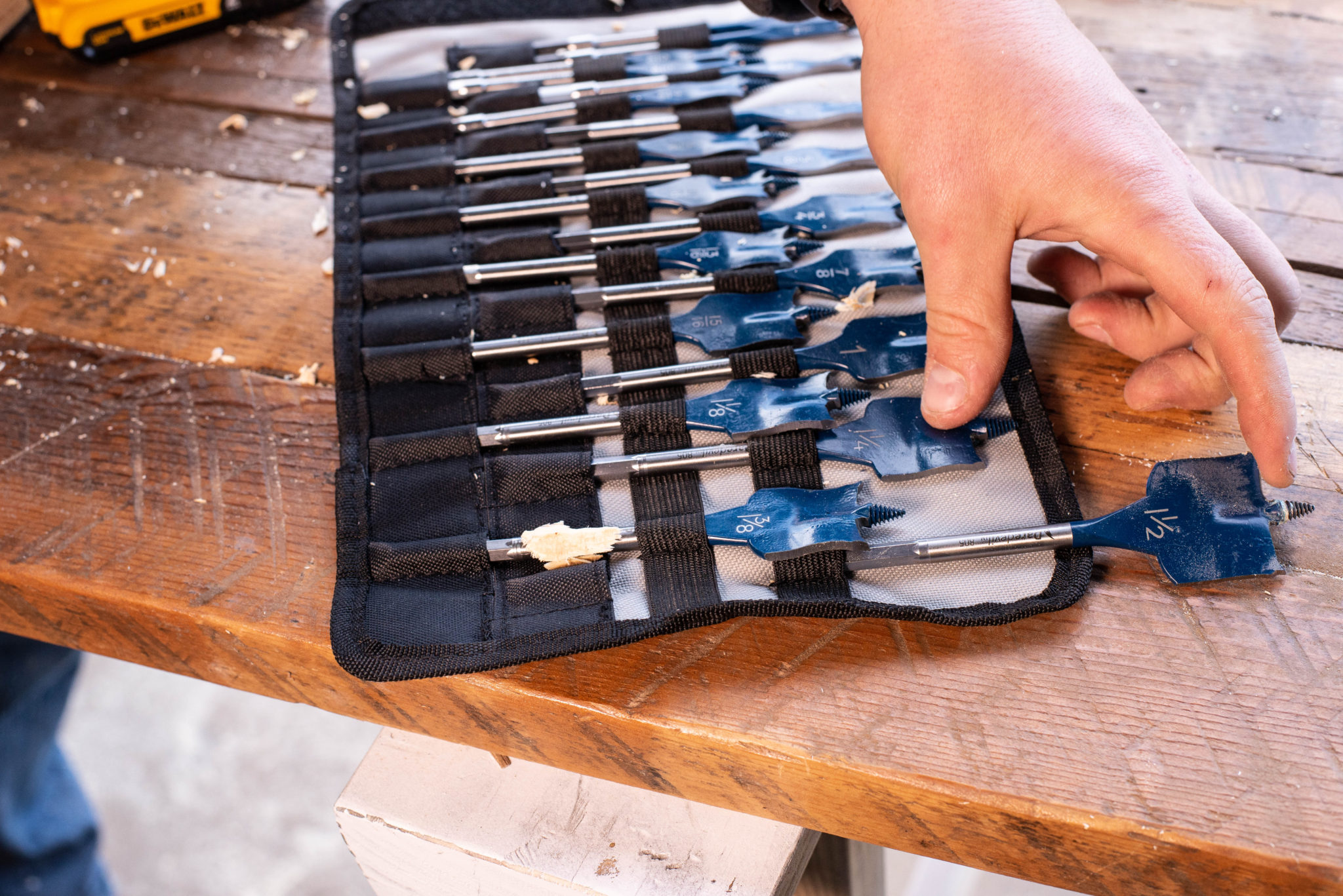 BOSCH 19pc. Spade Bits