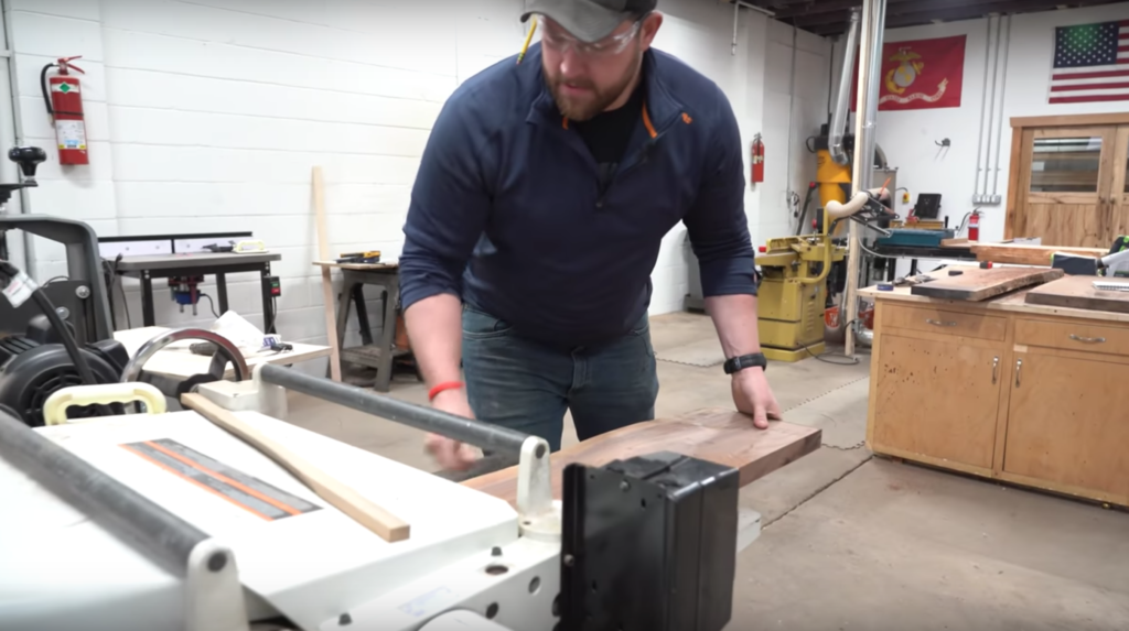 Live Edge Table With A Zipper River 