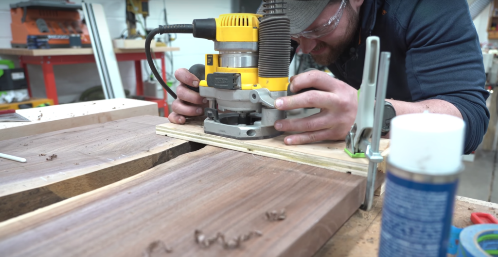 Live Edge Table With A Zipper River 