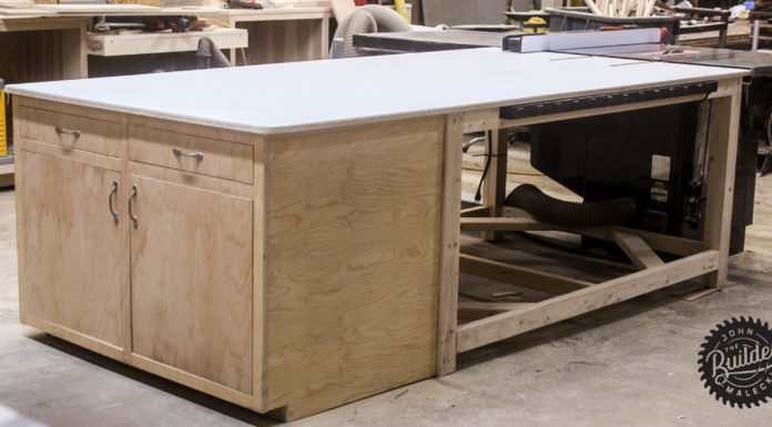 Table Saw outfeed Table