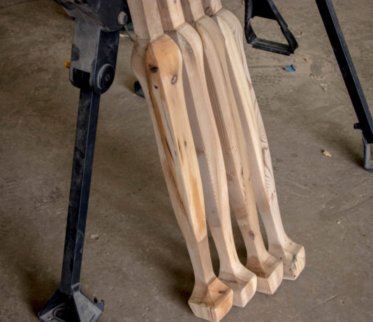 HOW TO MAKE CABRIOLE LEGS