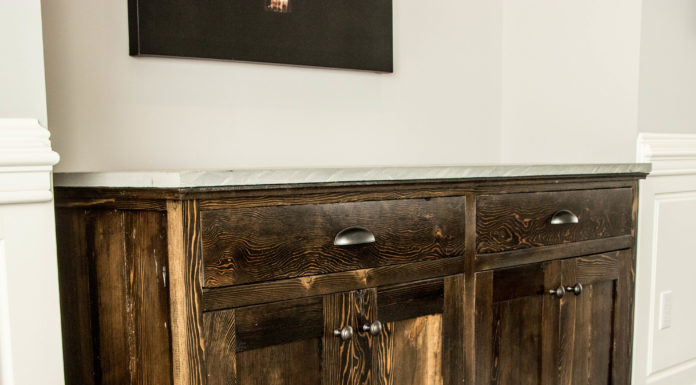 Reclaimed Wood Cabinet