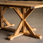 Reclaimed X Dining Table