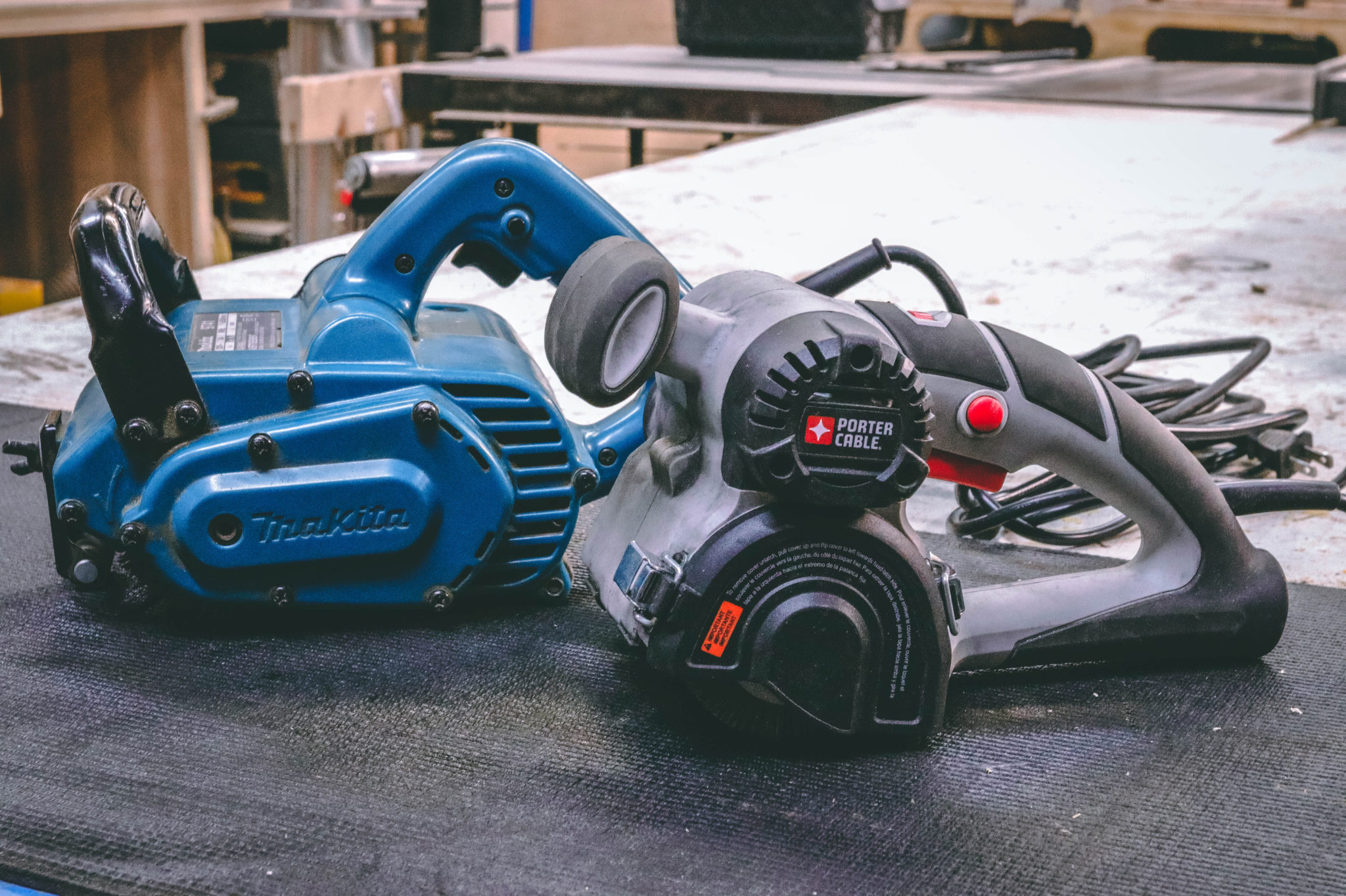 Makita Brush Sander vs Porter Cable Restorer