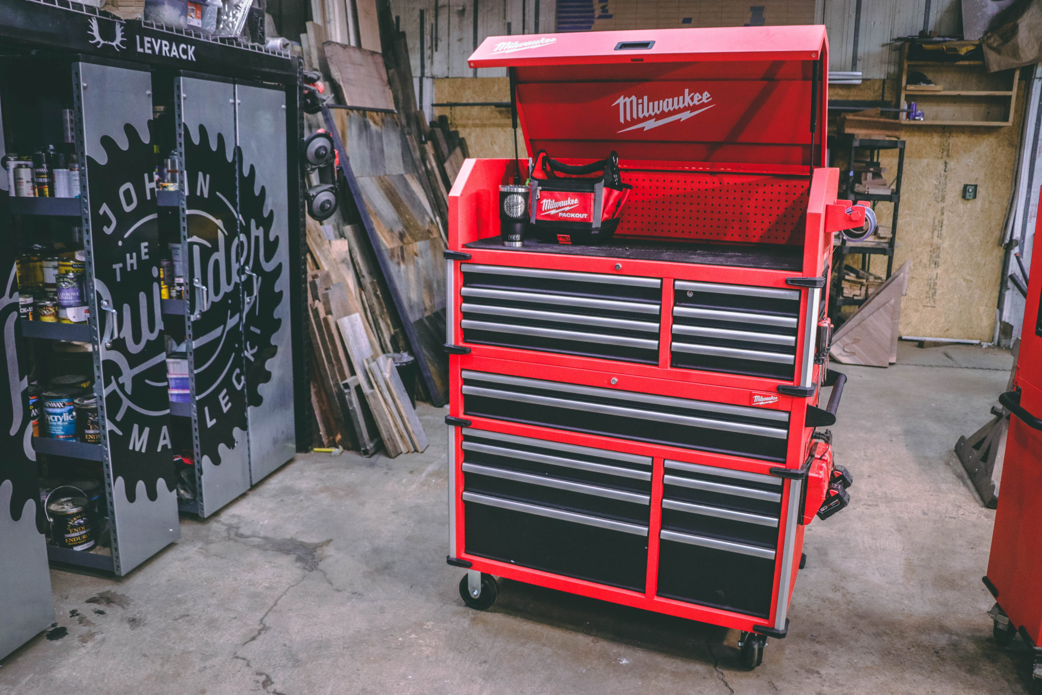46" High Capacity Milwaukee Toolbox