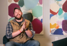Round Wood Slab Coffee Table