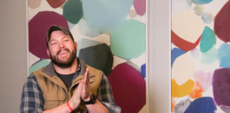 Round Wood Slab Coffee Table